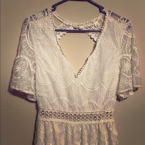 Lace romper